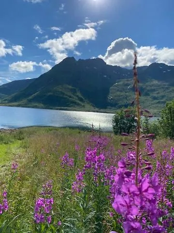 Unique And Charming House At The Foot Of Lofoten's Highest Mountain بيت للعطل *