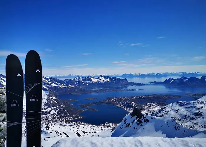 Unique And Charming House At The Foot Of Lofoten's Highest Mountain