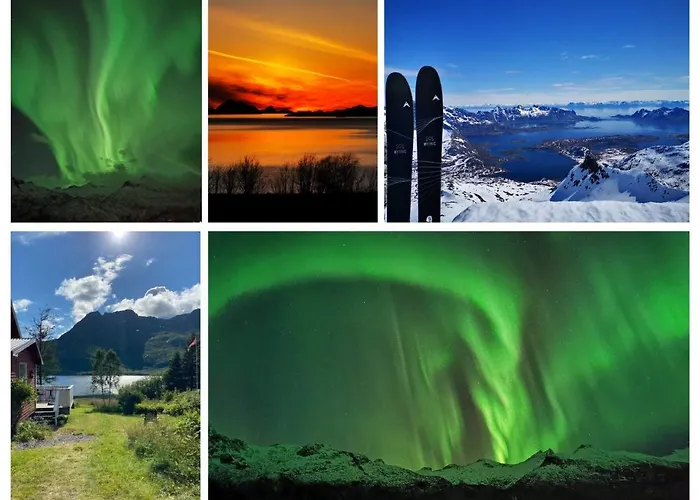 Unique And Charming House At The Foot Of Lofoten's Highest Mountain بيت للعطل *